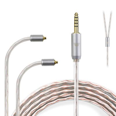 Okcsc JBX Recable MMCX кабель для наушников OFC Для серии SE Для Shure Для JVC Совместим с 4-жильными SE215/SE535/HA-FX850/HA-FX1100/HA-FD02 и т. д.