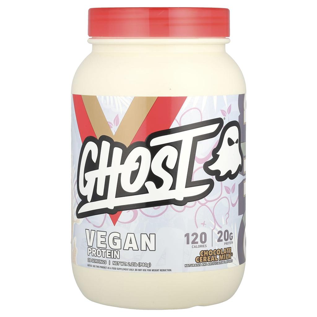 Ghost, Vegan Protein, Chocolate Cereal Milk®, 2.2 lb (980 g)