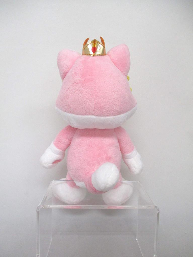 Sanei Boeki Super Mario 3D World Neko Peach (S) W11 X D8 X H22.5cm Stuffed Toy