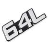 3D Металл 4.0L 4.6L 4.7L 5.0L 5.7L 6.0L 6.2L 6.4L 7.0L Автомобильная наклейка на задний багажник Эмблема Значки Наклейки для Mazda VOLVO PEUGEOT