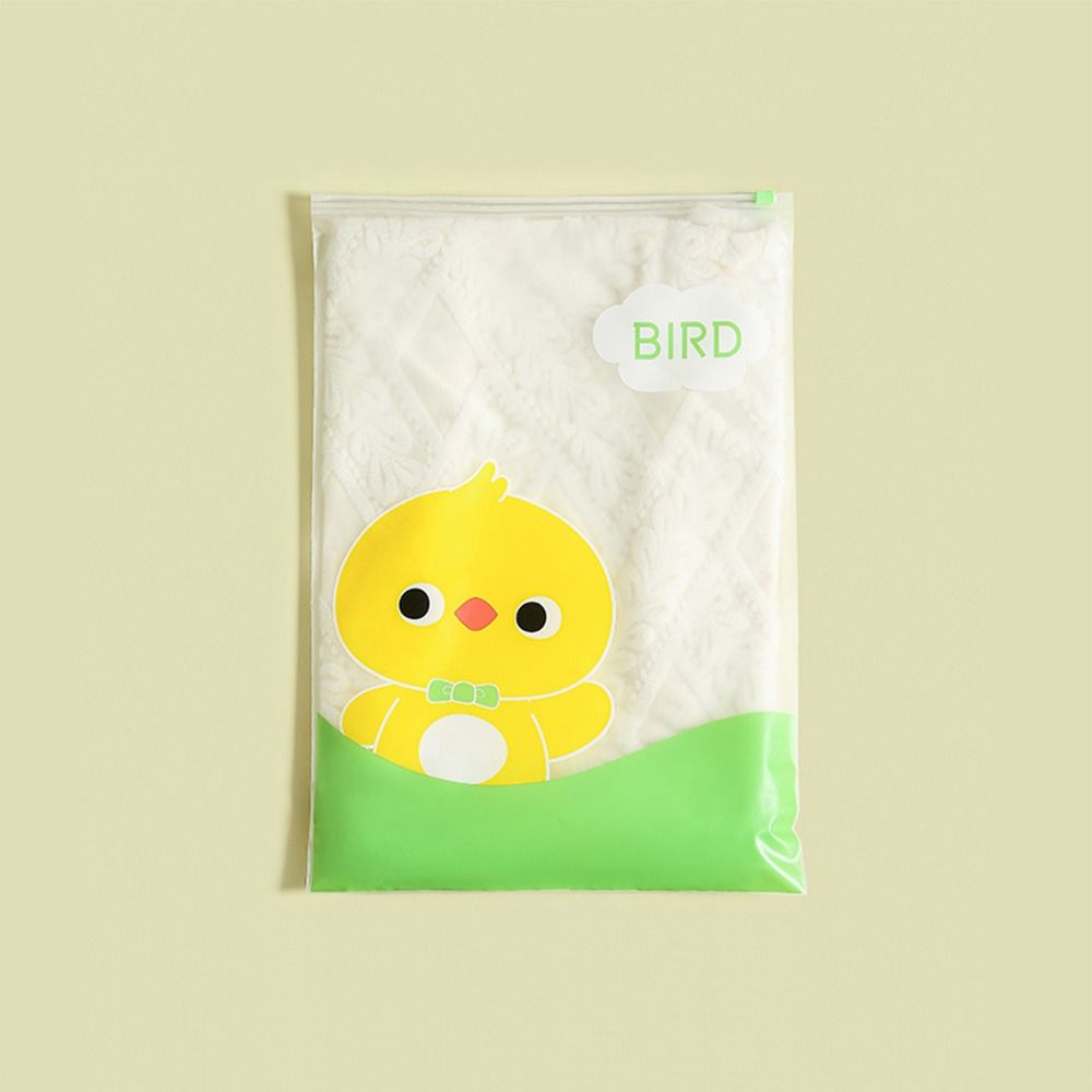 ПЭ Сумка для хранения одежды Мультяшный чехол на молнии для одежды Портативный органайзер для косметики Дом&Путешествия