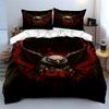 Eagle holding red shield. Bedding sets Duvet cover sets Duvet covers Pillowcases(1* Duvet Cover 2* Pillowcases without duvet insert)