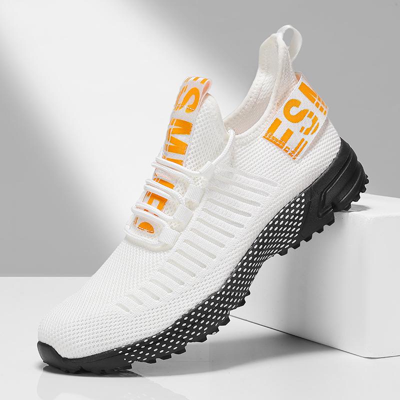 Men's Breathable Walking Shoes Platform Sneakers Fashion Comfortable Running Sport Shoes for Man Casual Baskets Tenis Masculino