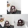 Детский рюкзак Hello Kitty для девочек с вышивкой в виде геометрии и мягкими лямками