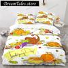 3D Print Thanksgiving Day Bedding Set Boys Girls Twin Queen King Size Duvet Cover Pillowcase Bed Boys Adult Home Textileextile36