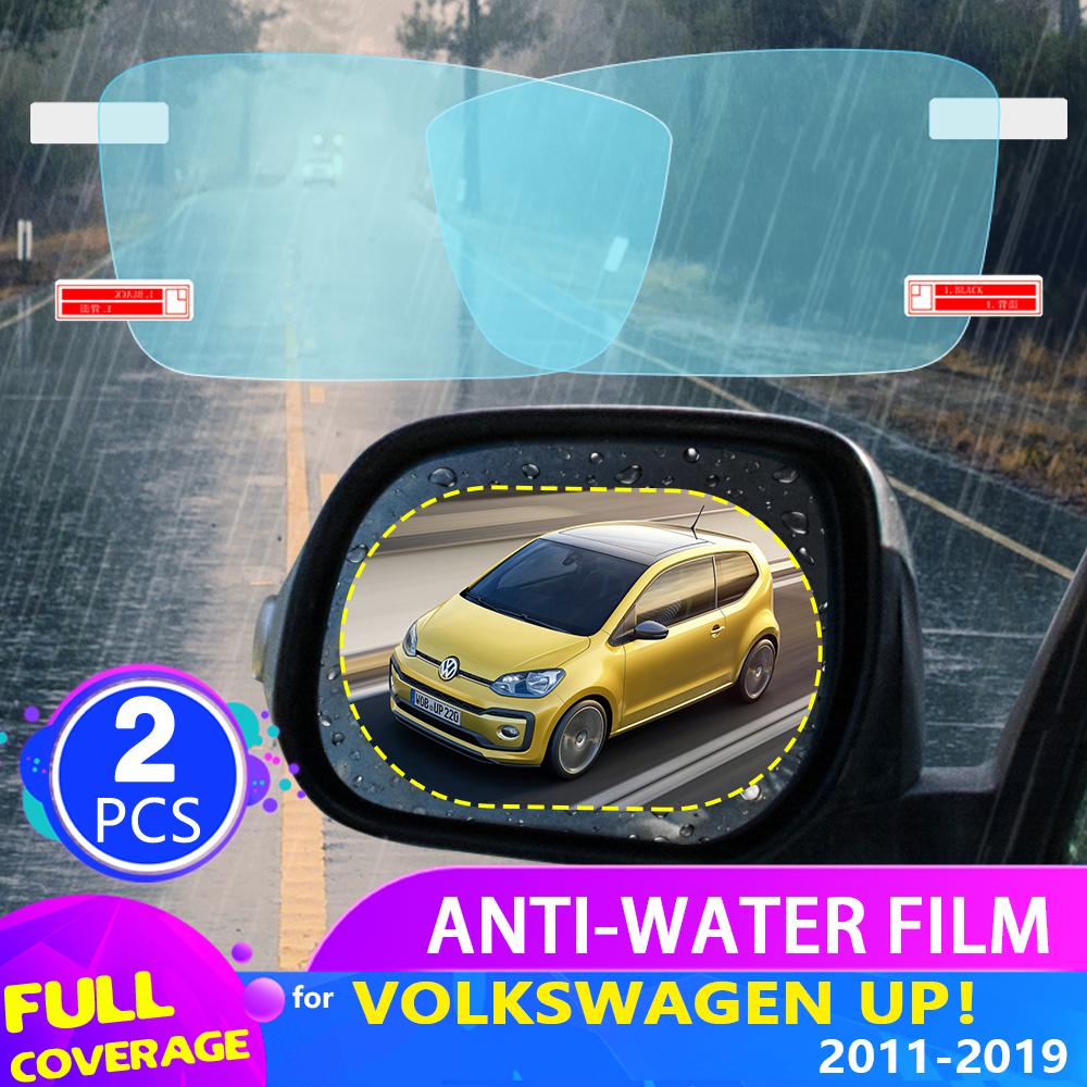 Автомобильная пленка для зеркала заднего вида для Volkswagen VW Up! Вверх! 2011 ~ 2012 2013 2014 2015 Противотуманная непромокаемая наклейка