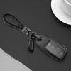PEL5   Quality Car Carbon Fiber Key Fob Case Cover Chain Accessories For 2017-2025 Mercedes Benz Smart Low Price Car Key Accessories