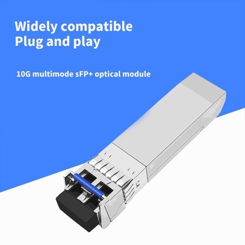 10GBase SFP+ Transceiver Module 10G 850nm MMF Multimode SFP Module Up to 300Meters SFP Transceiver