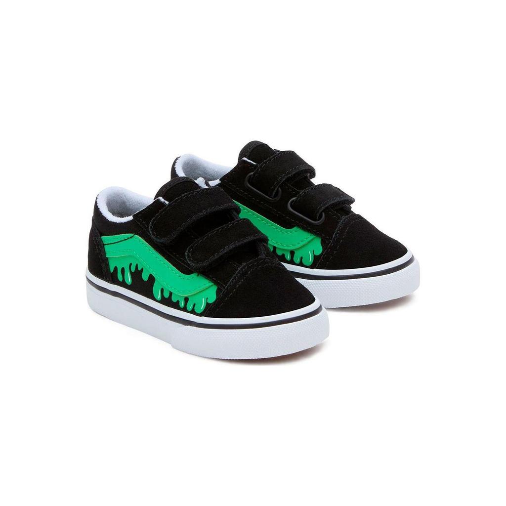 Vans Удобные Универсальные Амортизирующие Прочные Низкие Кроссовки для Ходьбы Детская Обувь Черные VN000CPZYJ7