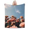 Flower Market  Soft Blankets  Girls Boys Plush Throw Blanket Comfortable Couch Bed Flannel Bedspread Sofa Bed Cover