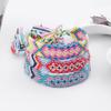 Hand Woven Rainbow Shaped Bracelet of Ethnic Style