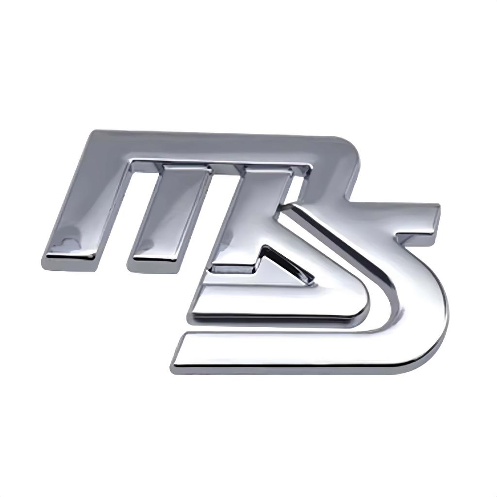 3D Металлическая наклейка-значок MS Speed для автомобиля, боковое крыло, задний багажник, эмблема, декаль, высококачественные аксессуары для стайлинга экстерьера автомобиля