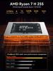 GMKtec K12 Mini PC AMD Ryzen™ 7 H 255 Dual DDR5 5600MT/s  3*SSD PCIe4.0 WiFi 6 BT 5.2 Dual 2.5G LAN OCulink Desktop Computer