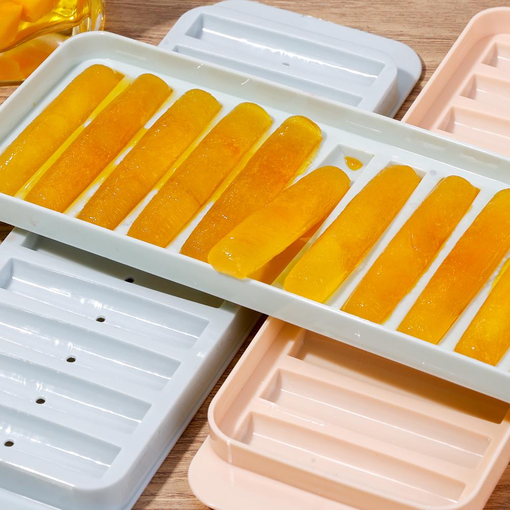 Long Bar Ice Cubes Mold Juice Wine Cocktail Cylindrical Ice Cube Creative Cube Ice Mold Put Into Mouth of The Beverage Bottles