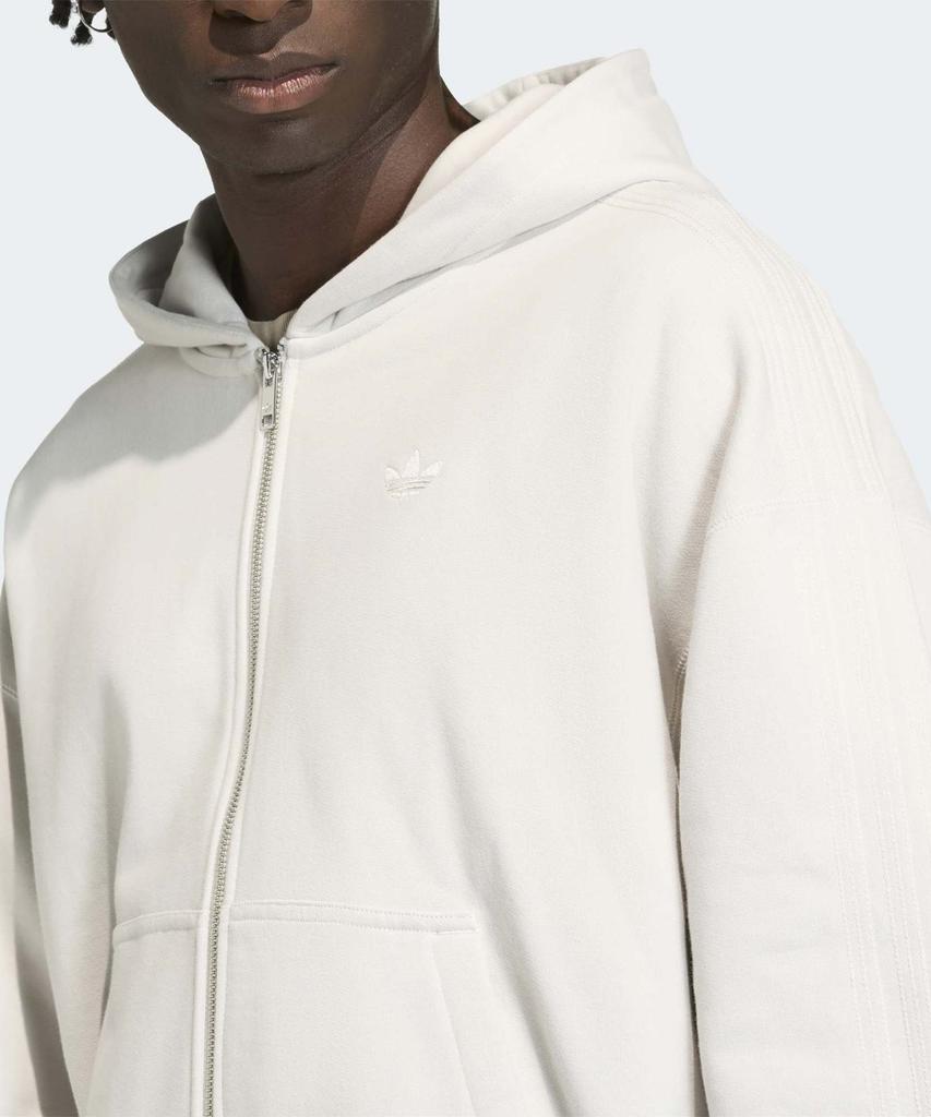 adidas Премиальная базовая толстовка на молнии - Меловой жемчуг / Kd3924