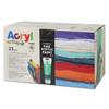 Kit Peinture Acrylique - PRIMO - 14 Couleurs - Tubes de 75 ml - 22 pièces