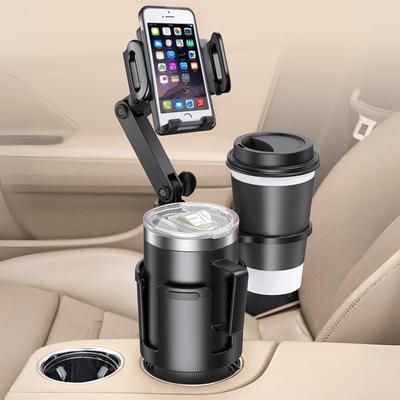 Будь Ошаре Автомобильный Смартфон Автомобильный Подстаканник Двойной 360 Градусов Держатель для Телефона с Подстаканником Телефон Японский Персонал Поддержка Держатель, Держатель, Подставка, Вращение, Держатель,