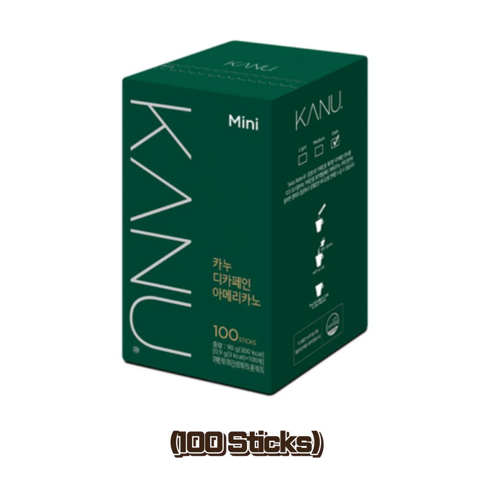 MAXIM KANU Корейский кофе Американо Мягкая, кофейная смесь темной обжарки, без кофеина, сладкий американо