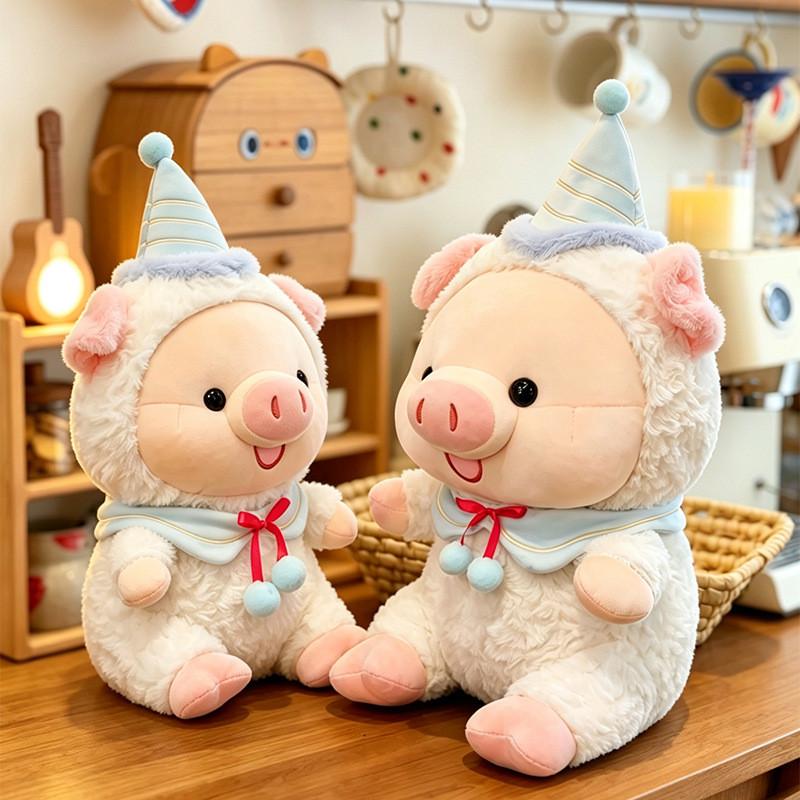 Мягкая Плюшевая Свинка Игрушка для Малышей Мультяшная Серия Подарок Для Детей и Подростков