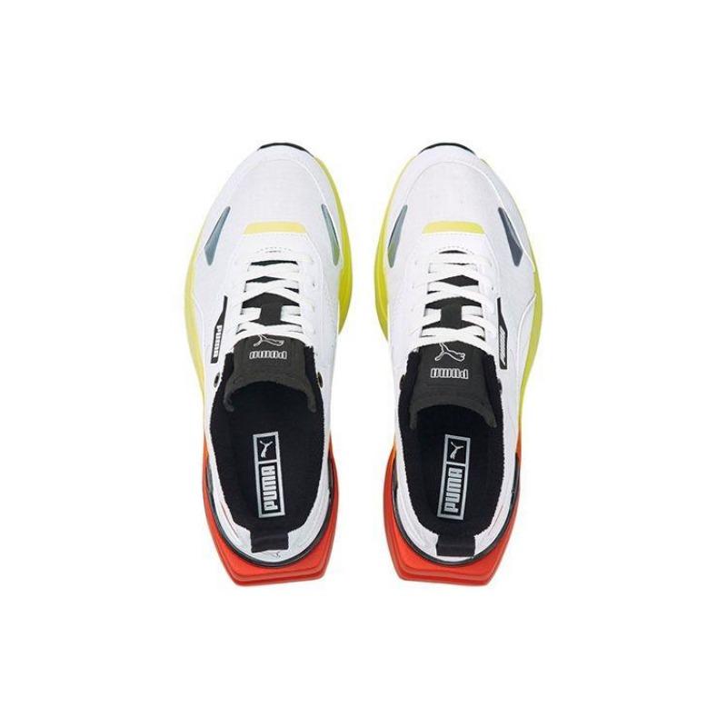 Puma Женские повседневные кроссовки Kosmo Rider Низкие Белый Зеленый Красный 384041-01