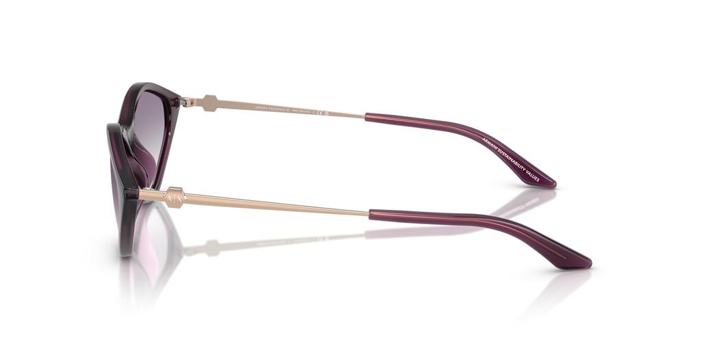 Солнцезащитные очки 0AX4152SU ОПАЛОВЫЙ ФИОЛЕТОВЫЙ 55 [Armani Exchange]
