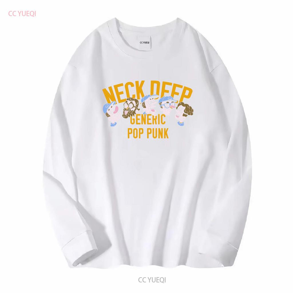 Neck Deep band pop punk black T shirt UNISEX All sizes S to XL TAModel vintage Washed graphic Slightly Stylish fashion