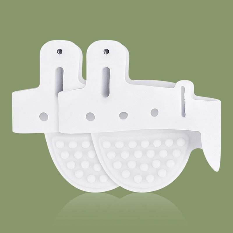 Magnet Toe Splitter, Foot Pellet Massage, Shock Absorption and Relaxation, Forefoot Half-yard Pad, Soft and Anti-wear Foot Pinch Orthosis