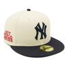New Era 59FIFTY Cap MLB New York Yankees NY Side Patch ONSPOTZ Exclusive and 59FIFTY Side Straight Flat Perfect for Spring and Popular Large and Small