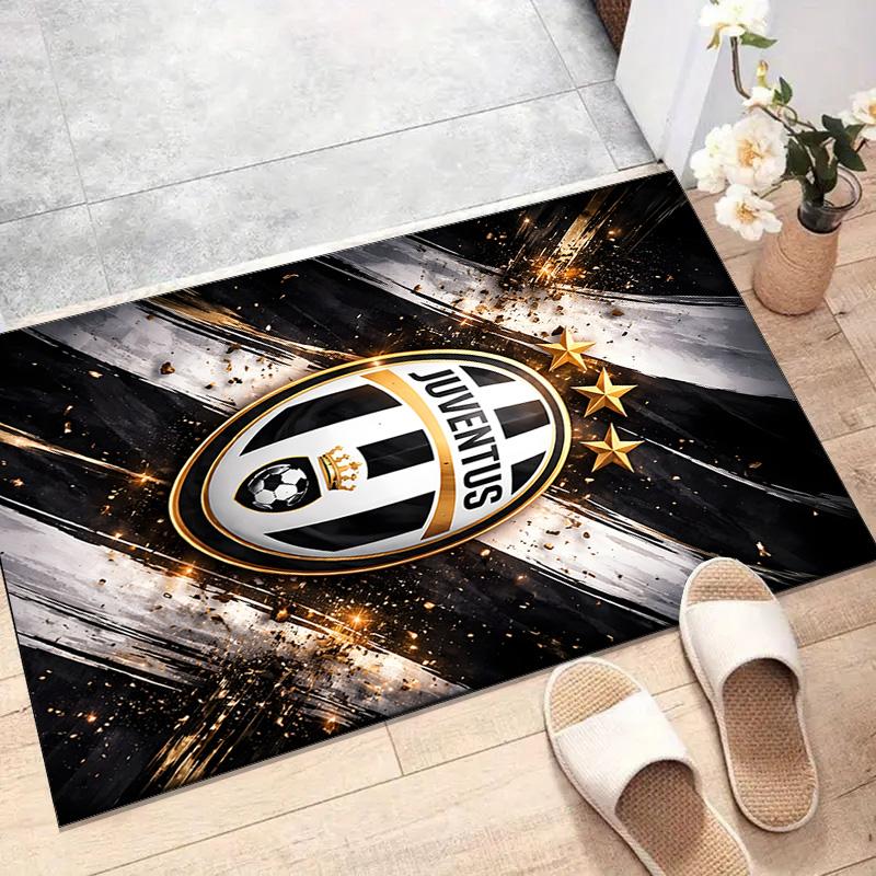 Juventus Printed Area Rug Carpet for Bedroom Living Room Home Decor Rugs Mat Non Slip Mat Rug for Bedside