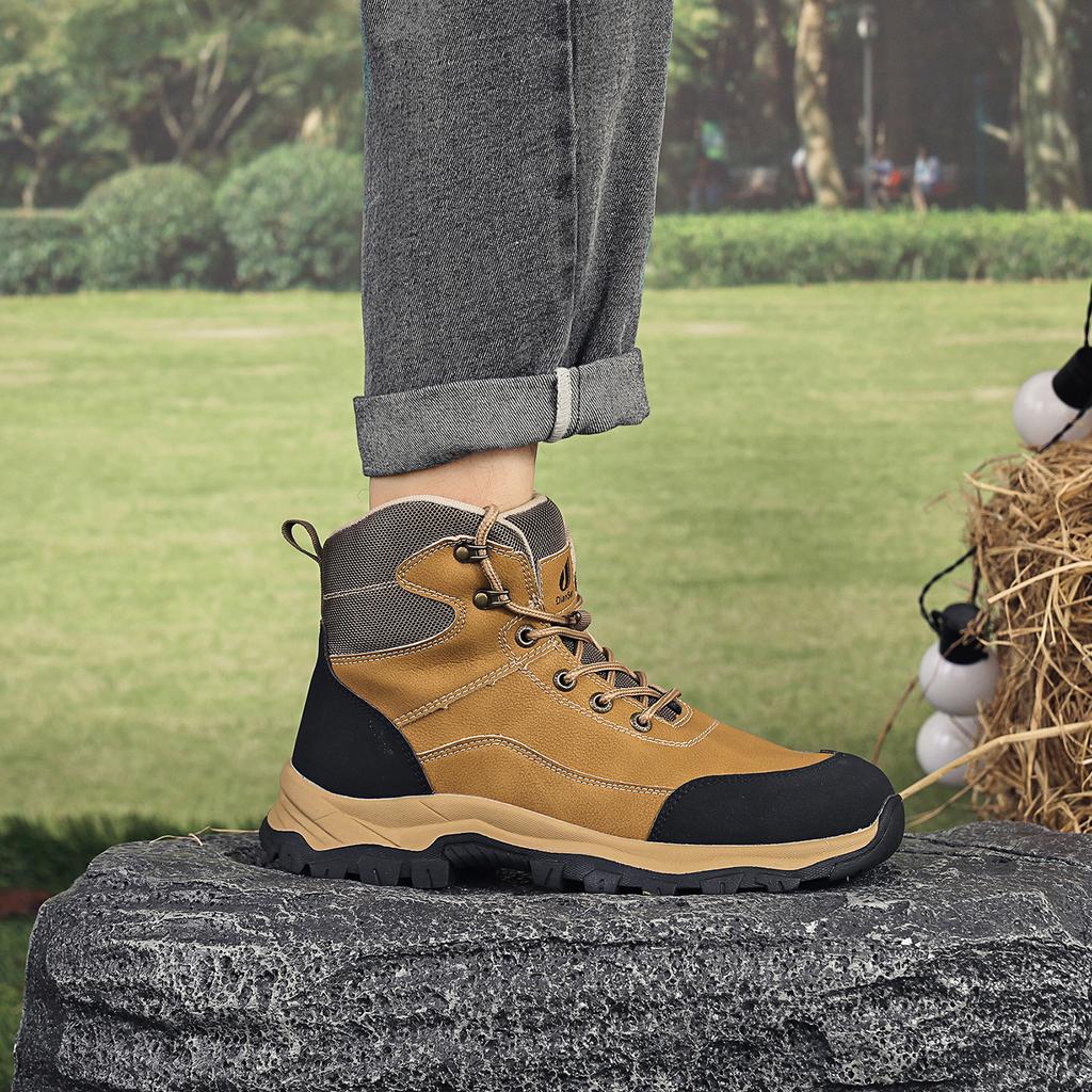 Work Boots Indestructible Safety Shoes Men Steel Toe Shoes Puncture-Proof Sneakers Male Footwear Shoes Non Slip Work Boots