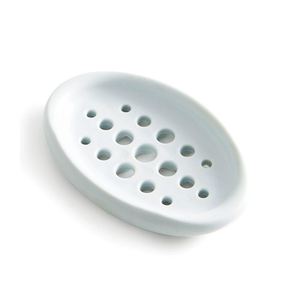 Non-slip Tray Case Soap Rack Soap Holder Storage Box Bathroom Storage Plate Soap Dish