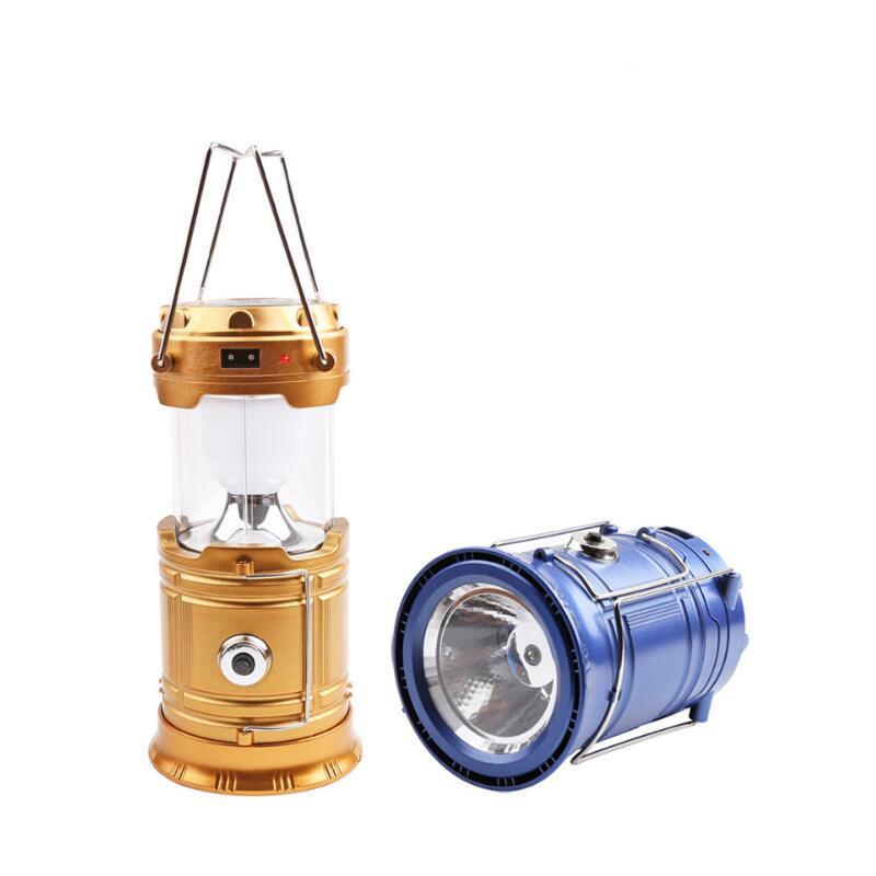 Outdoor Horse Lantern 5800T: Solar Charging LED Portable Camping Lantern