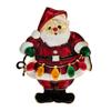 New Enamel Santa Clause Brooches For Women Creative Cartoon Figure Winter Coat Christmas Pins Fashion Jewelry