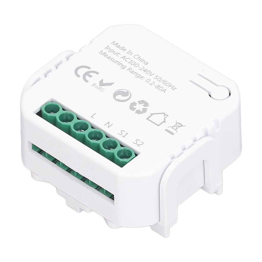 Умный счетчик электроэнергии WIFI Монитор энергопотребления Однофазный 100?240 В переменного тока для Tuya White PJ?1203?W