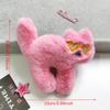Kawaii Мягкая игрушка-животное Маленькая кошечка Брелок Плюшевая сумка Автомобильный брелок Подвеска Детские мягкие игрушки-животные