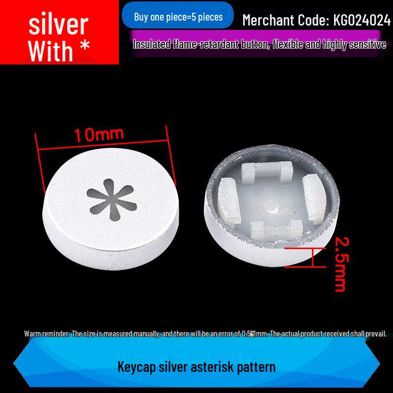 LED Luminous Tactile Switch 6x6x7/7.2mm Through-Hole Reset Button
