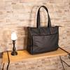 Pearl Flute X Anello Collaboration Tote Bag, Water-Repellent, #Black ANL-FLT2#B
