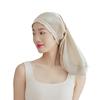 CHANJIF Silk Hair Night Reduces Moisturizes the Gives Shiny Protects Hair from For 38cm Cap, Cap, Silk, Friction, Scalp, Hair, Dryness, Sleeping,