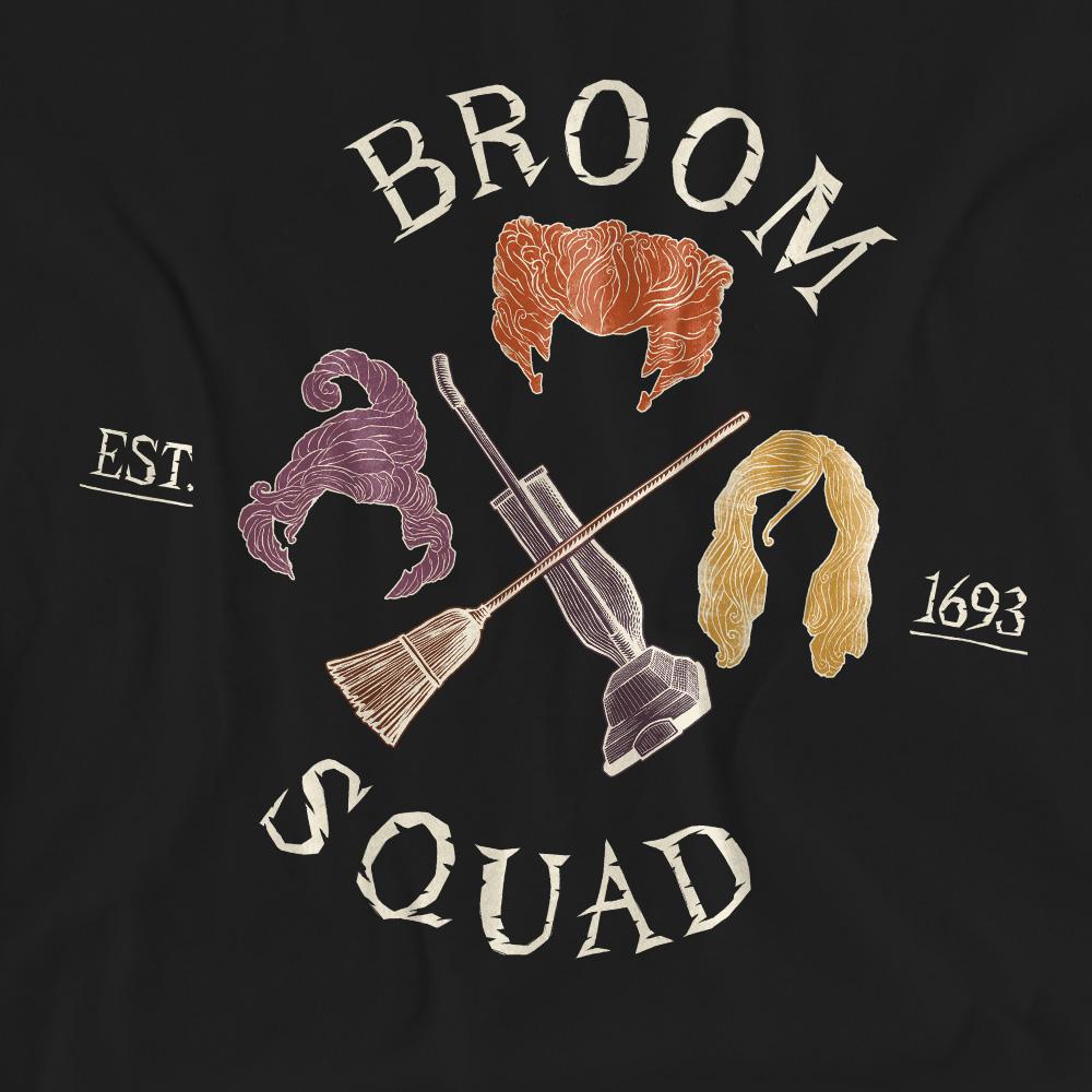 Hocus Pocus Unisex Adult Broom Squad Sanderson Sisters T-Shirt