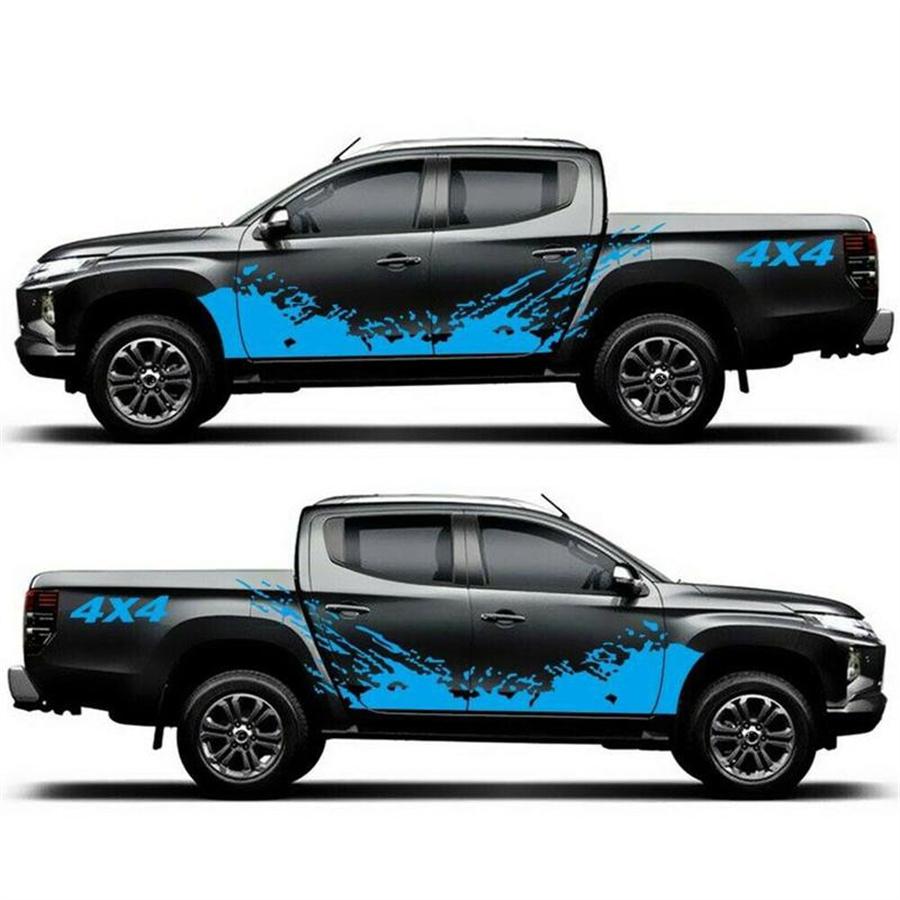 2x Наклейка на грузовик Авто Стайлинг Украшение стикер для Пикапа Dodge 4x4 Внедорожник