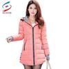 SCIONE Парка-пуховик, зимняя теплая женская куртка, пальто с капюшоном, стеганые куртки, женское длинное пальто