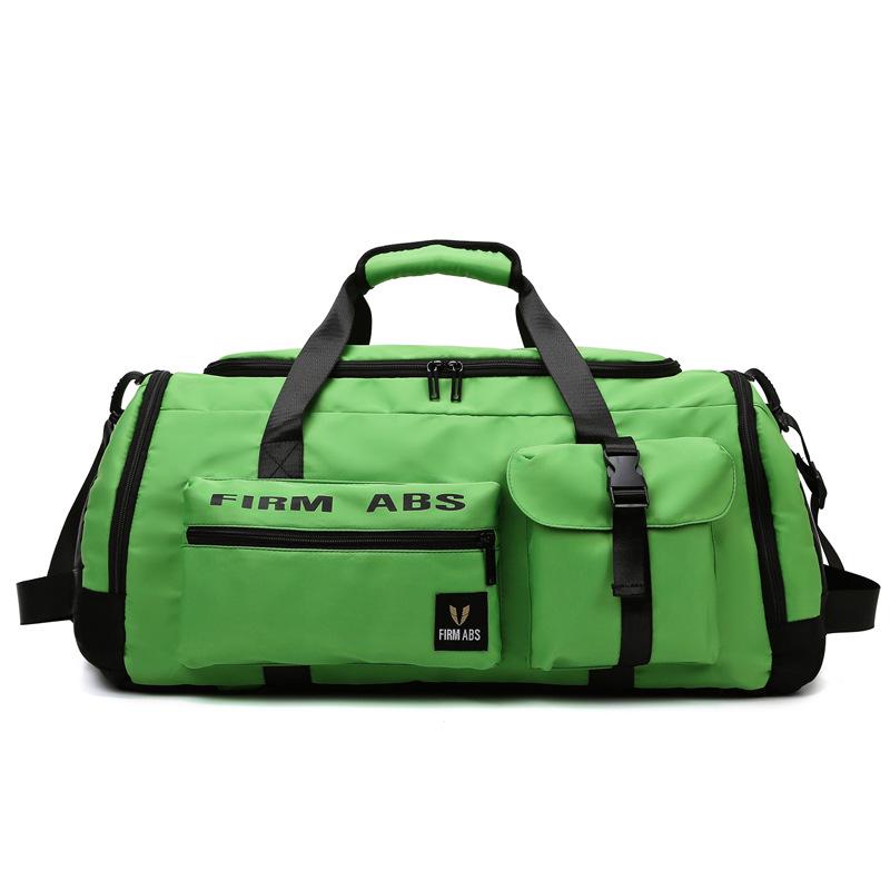 Многофункциональный дорожный рюкзак: Мужская и женская сумка большой вместимости для работы и фитнеса с отделением для сухого/мокрого белья