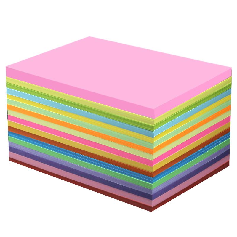 Mandik Color Copy Paper Office Printing 70g 80g 100 Sheets One Pack Wood Pulp Copy Paper