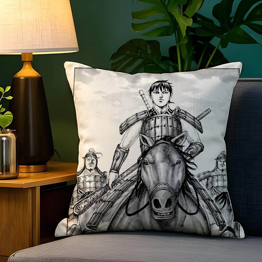 Comic Cartoon Kingdom KKingudamu Pillow Case Natural Linen Pillow Case DoubleSided Decor Sofa Pillowcase Home Decor