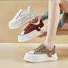 Spring Little White Shoes New Korean Version Ins Female Students Platform Heightening Sports Board Shoes Casual Street Shooting HB277