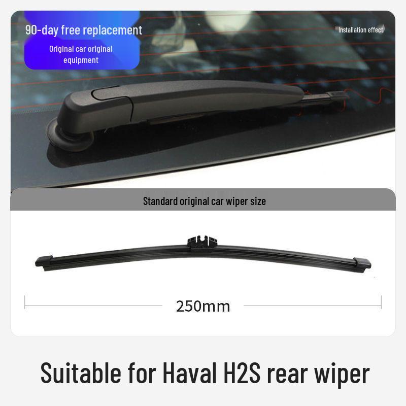 Great Wall Haval H2 Frameless Silent Front and Rear Wiper Blades