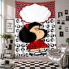 Wall TapestryMafalda Art Hanging Cloth Decorative Background Cover for Room Decoration