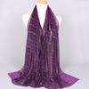 Female Shawl Solid Color Silk Scarf New Scarves