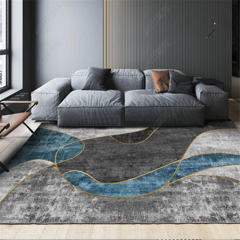 Ковер Nordic Modern Light Luxury для гостиной — простой дизайн для дивана, журнального столика, спальни и домашнего декора