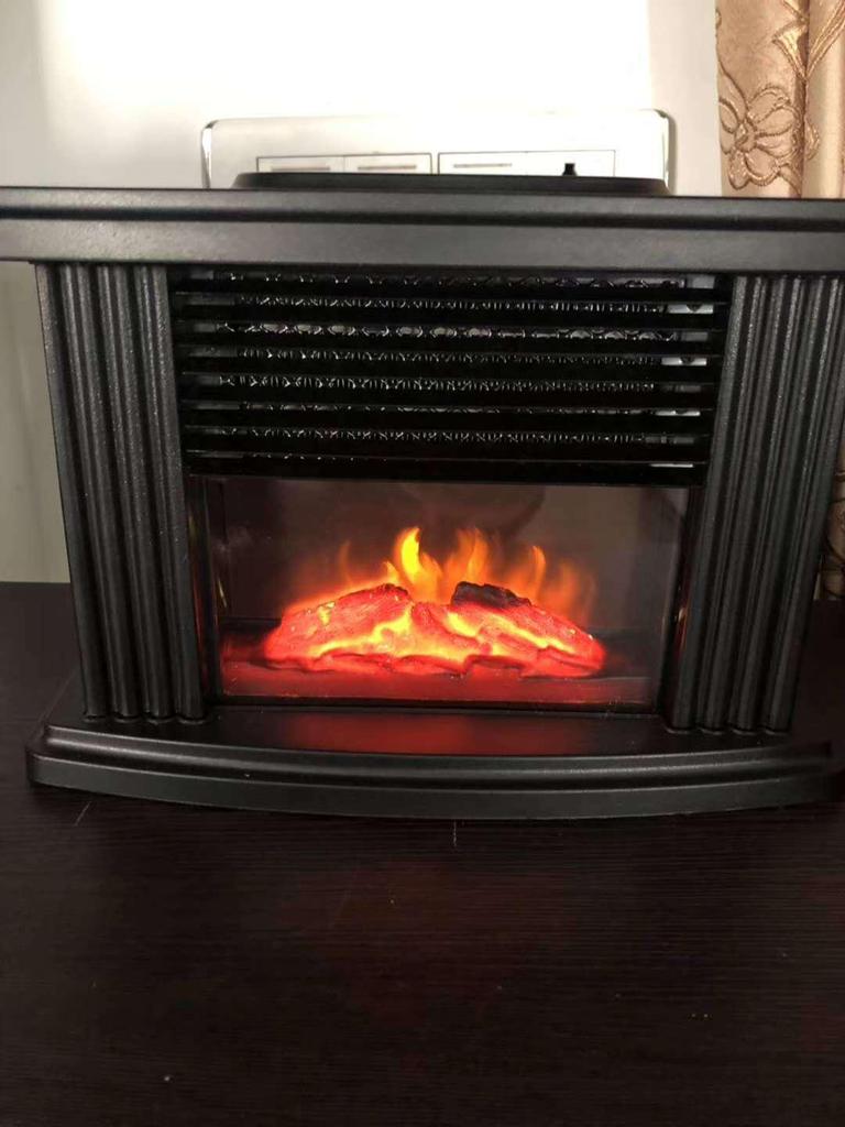 Маленький вертикальный камин-печь: Мини-обогреватель с быстрым нагревом для дома